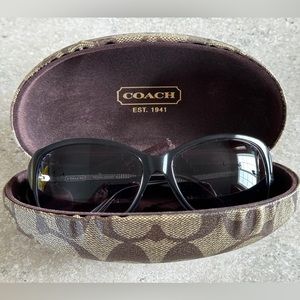 Coach Trisha Black sunglasses
